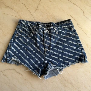 Alexander Wang Bite High Rise Jean Shorts - Picture 1 of 7