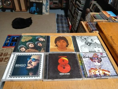 ringo starr & Friends cd lot/6 Liverpool,Ringo Rama,Postcards,Revolver,Rubber So - Image 1 of 3