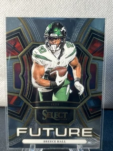 2023 Panini Select Breece Hall Future #FUT-BHA Rookie RC Jets - Bild 1 von 2
