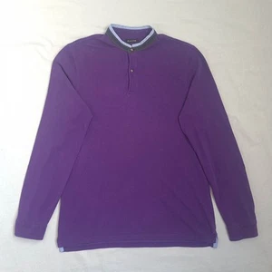 Camisa Polo Massimo Dutti Para Hombres Cuello Mandarín Talla XL Calce Informal Manga Larga - Imagen 1 de 18