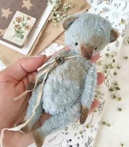 Hand Made Mohair Bear Made In England 🏴 - Picture 1 of 1