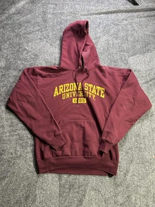 Arizona State Sun Devils Hoodie Mens Medium NCAA College Basketball Hanes - Picture 1 of 6