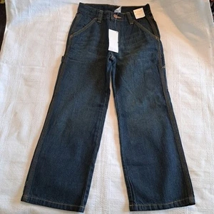 Gymboree boys size 6 Outlet dark wash jeans, adjustable waist NWT - Picture 1 of 6