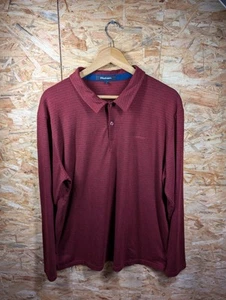 Rohan Stratum Polo Shirt Mens Long Sleeve UV Protection UPF 40+ Hiking Sz Large - Picture 1 of 13