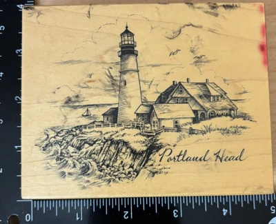 Estampillas de goma de madera PSX K-2779 faro 1999 Foto 1 de 4