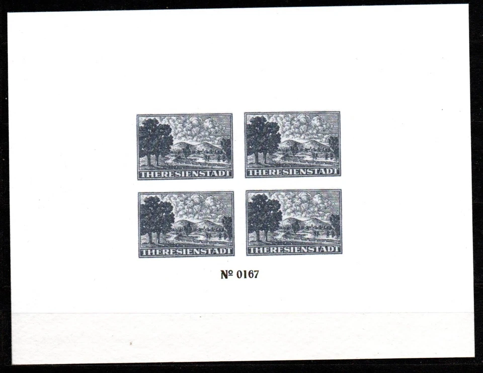 Germany, Bohemia and Moravia, occupation  WWII,  Theresiwnstadt Mi. 1 - Image 1 of 1