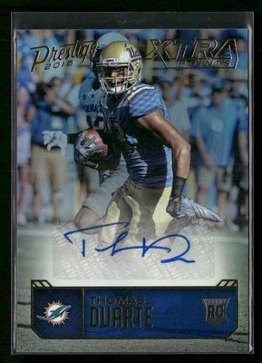 2016 Prestige Thomas Duarte Rookies Signatures Xtra Points Gold #/50 Auto RC - Image 1 of 2