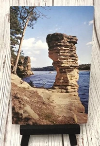 Chimney Rock - Wisconsin Dells, WI Wisconsin Postcard - Picture 1 of 4