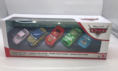 Disney Pixar Cars Piston Cup Race 5 Pack w/ The King NEW Read Non Mint Boxes - Image 1 of 3