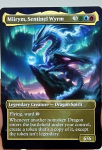 Tarjeta proxy Miirym, Sentinel Wyrm con arte diseñado a medida - Imagen 1 de 2