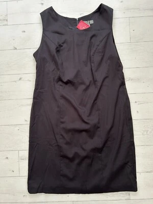 Bonprix Plus Size 22 Black Hepburn Shift Dress NEW - Image 1 of 4