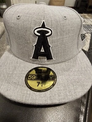 anaheim angels New Era Hat Cap Fitted 7 1/4 - Image 1 of 4
