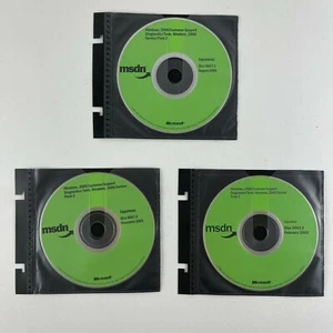 Japanese (3) Discs 0067 (.1, .2 & .3) 2001 MSDN Windows CS Diagnostics Tools SP2 - Picture 1 of 8