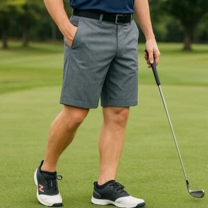 Adidas Ultimate 365 Golf Shorts Heather Woven Dark Gray Men's Size 38 Nwt $70 - Picture 1 of 13