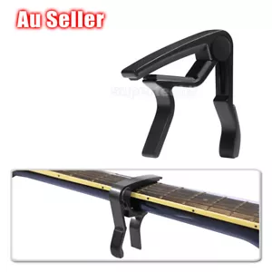 Aluminum Guitar Capo Spring Trigger Electric Acoustic Clamp Quick Change Release - Picture 1 of 8