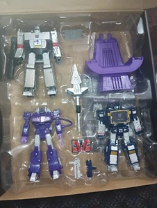 Transformers Dramatic Capture Series Nemesis Bridge Megatron Shockwave Soundwave - Picture 1 of 9