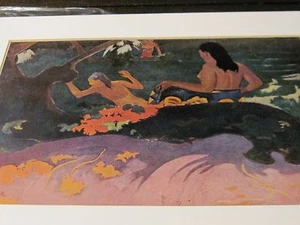 Fatata te Miti 1892 Paul Gaugin print By the Sea  - Picture 1 of 4