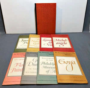 The Metropolitan Museum of Art Album of Miniatures 1952-1953 8 Booklets - Bild 1 von 17