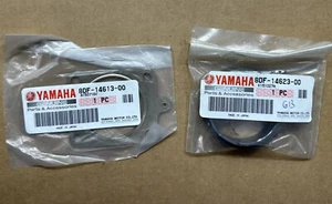 NEW GENUINE YAMAHA SRX 700 EXHAUST GASKET SET 8DF-14613-00-00 8DF-14623-00-00 - Picture 1 of 2