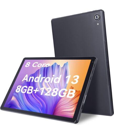 Tablet 10 Inch Android 13 Tablets 8-Core, 8GB + 128GB (TF 1TB), 5MP + 8MP