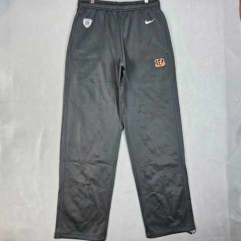 Cincinnati Bengals NFL Training Nike Therma Sweatpants Mens Medium Grey Dri-Fit Cover