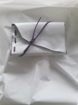 cartera de cuero genuino hecha a mano Foto 1 de 3