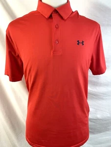 Under Armor Polo Uomo Golf Shirt The Playoff Polo Taglia Large Rossa Vestibilità Classica - Foto 1 di 3