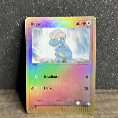 Bagon 49/97 Reverse Holo EX Dragon Pokemon Card E Series - Image 1 of 4