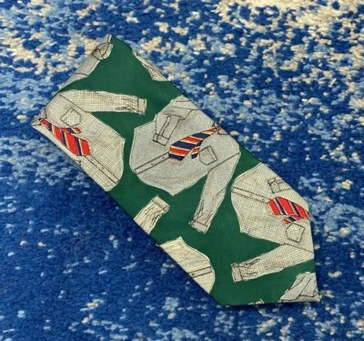 De colección Polo Ralph Lauren Verde Rojo Azul Blanco Cambray Camisas a Cuadros Corbata EE. UU. Foto 1 de 4