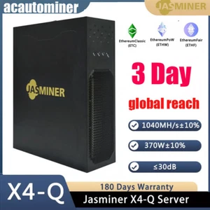 New Jasminer X4-Q ETC ETHW Miner 1040MH/s 370w 5GB Ready Stock with PSU IN stock - Picture 1 of 6
