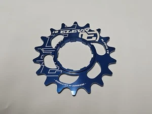 ELEVN BMX ALLOY COG 3/32" 18T (BLUE) - Picture 1 of 1