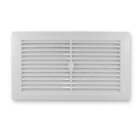 Haron 95W Wall Vent – White. Vent Facing 245 x 145mm