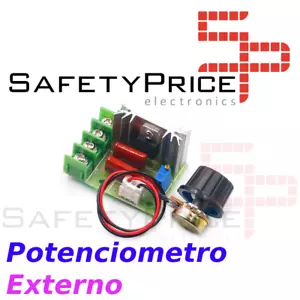 Regulador de Voltaje ajustable 50v 220v 2000w con Potenciometro externo - Imagen 1 de 1