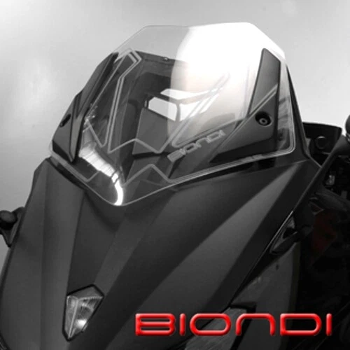 Cupolino biondi con grafica per YAMAHA TMAX T-MAX T MAX 530 2012 2013 2014 2015 - Immagine 1 di 1