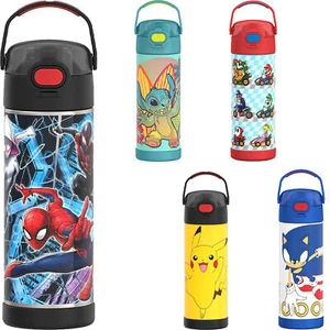 Thermos 16 oz. Kid's Funtainer Vacuum Insulated Stainless Steel Water Bottle - Picture 1 of 6