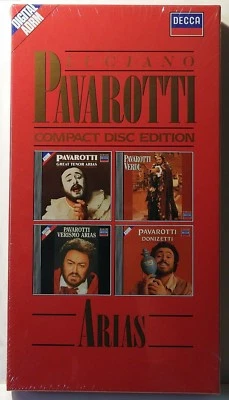 Luciano Pavarotti Compact Disc Edition 1987 - 4CD - Arias - 421 122-2 - Neu! (R) - Bild 1 von 3