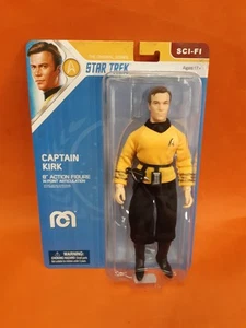 FIGURINE STAR TREK CAPTAIN KIRK ACTION FIGURE MEGO NEUF - Foto 1 di 2