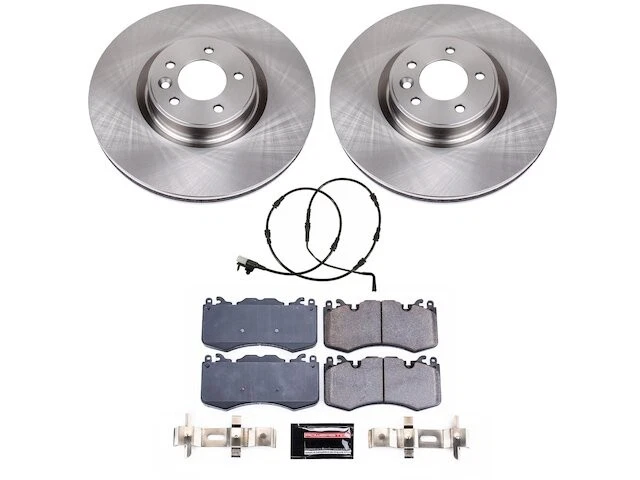 Front Brake Pad and Rotor Kit For 2021-2025 Land Rover Defender 90 2022 ZP465XW - Image 1 of 1
