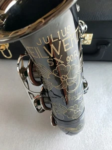 SX90R Keilwert Saxophone Alto Black Nickel Silver Alloy Sax With Case Mouthpiece - Picture 1 of 4