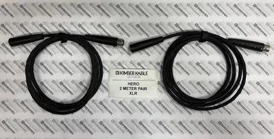 Par de 2 metros Kimber Kable Hero con conectores XLR (al por menor $448) Foto 1 de 4
