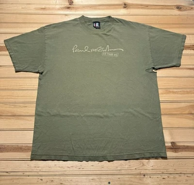 Camisa De Colección 2005 Y2K Paul McCartney Gira por Estados Unidos Concierto Manga Corta - Talla XL Foto 1 de 4