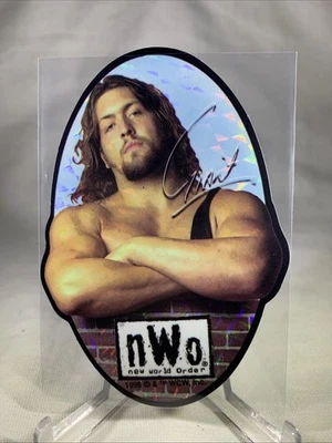 Pegatina Gigante WCW Prisma Lucha Libre Big Show Paul Wight WWE NUEVO Y DOS De Colección 1998 Foto 1 de 2