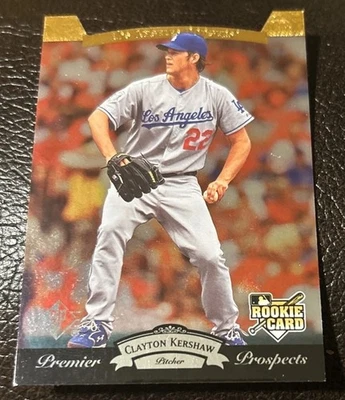 2008 Upper Deck Timeline - Clayton Kershaw #379 (RC) 短版金箔 SP LA — 第 1/4 张图片