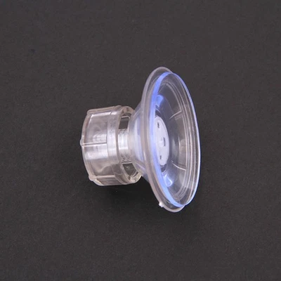  4 pezzi di ventose in plastica trasparente con ventose con ganci a muro per - Immagine 1 di 4