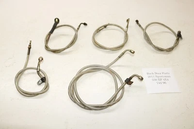 2011 Polaris Sportsman 550 Xp 4x4 Front Rear Back Brake Hoses Lines - Image 1 of 4