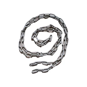 Galvanized Heavy Duty 3mm x 38mm x 15mm Thick Steel Welded Chain Link 3m - Picture 1 of 2