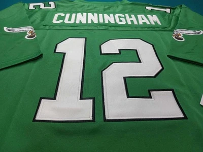 JERSEY RETRO RANDALL CUNNINGHAM PERSONALIZADO **XL*, ¡COSIDO!  Foto 1 de 4