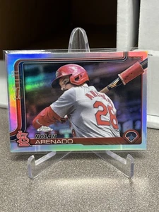 2025 Topps Chrome Baseball #14 Nolan Arenado Image Variation SP - Picture 1 of 2