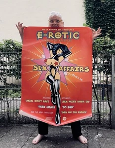original E-rotic poster signed by the director - Picture 1 of 1
