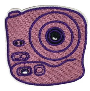 Patch Sew On Iron On Embroidered Clothing Hats Jackets Coat Camera New A291 - Picture 1 of 3